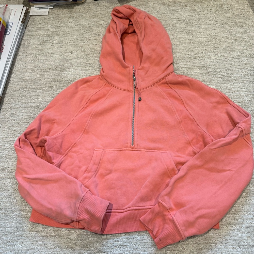 Lululemon scuba quarter zip hoodie
